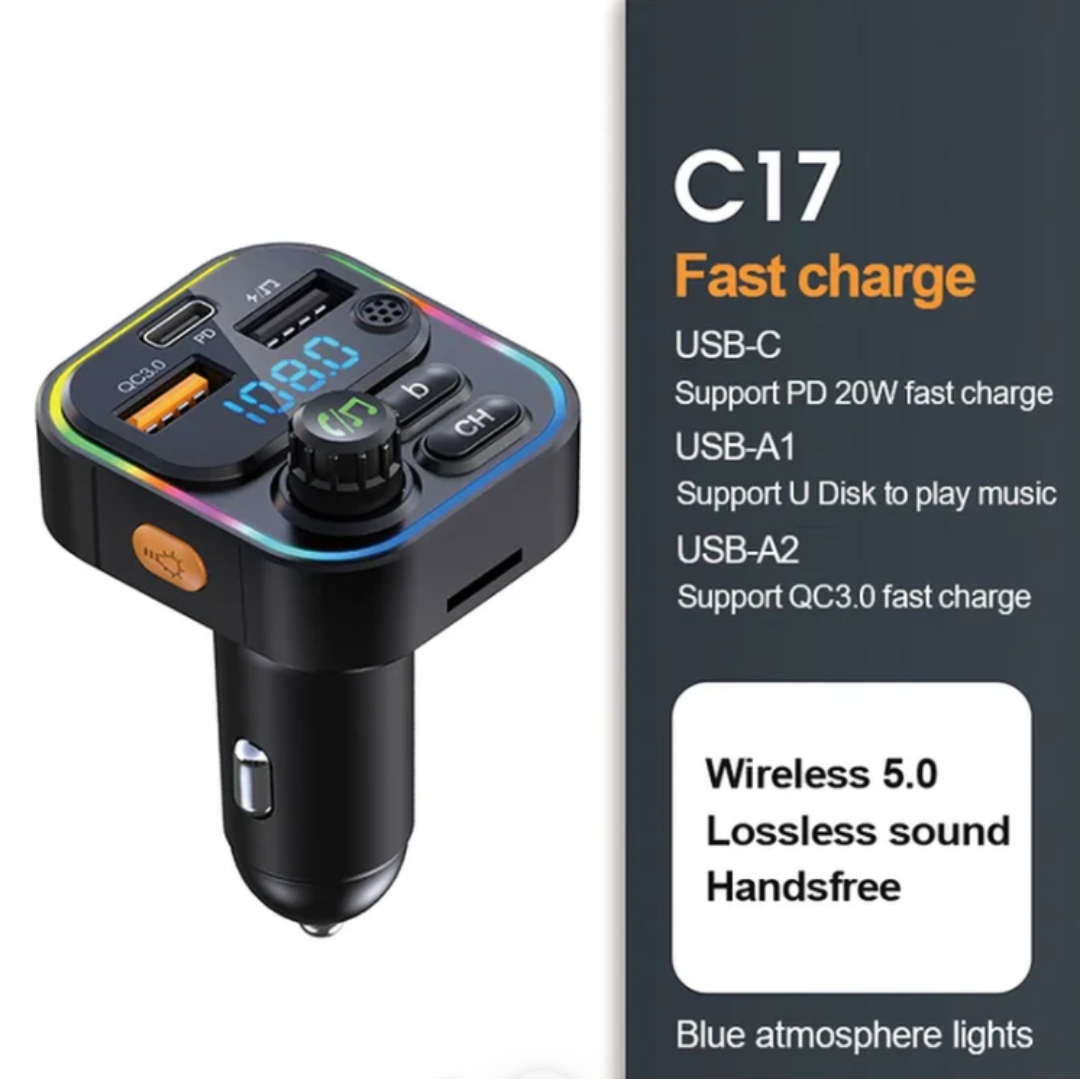 SpeedCharge - Bluetooth FM Transmitter