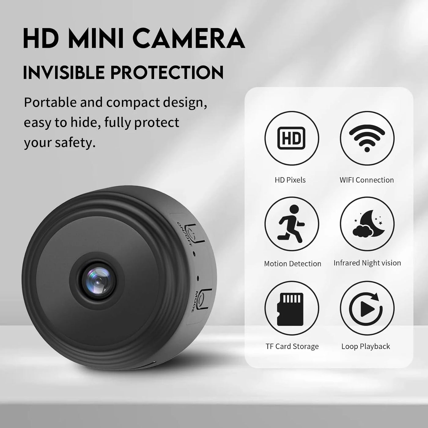 SecureCam A9 – Mini WiFi Wireless Security Camera