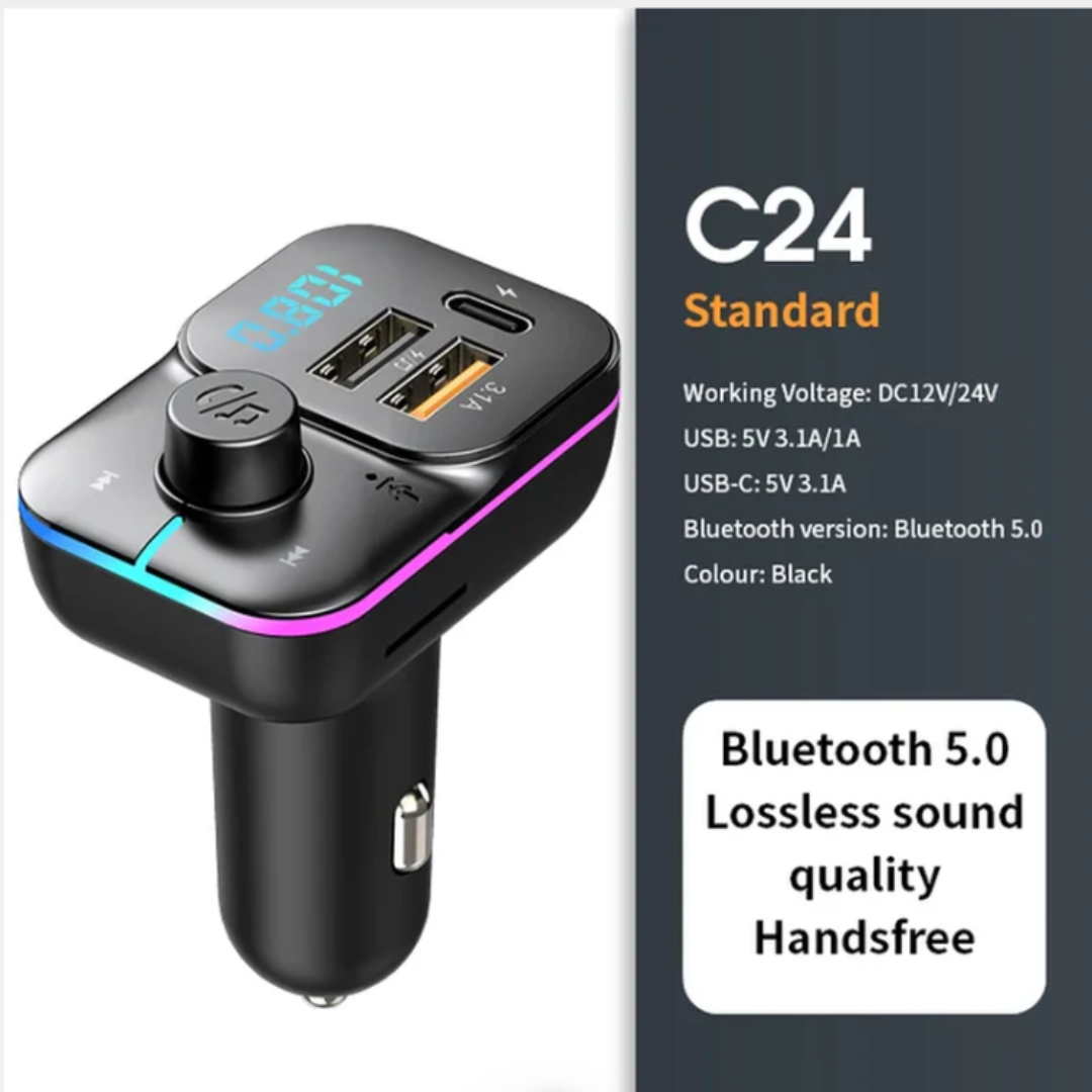 SpeedCharge - Bluetooth FM Transmitter