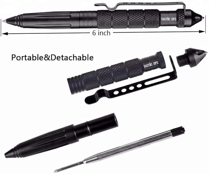 DefenseGrip Tactical Pen – Multi-Tool for Safety & Emergencies