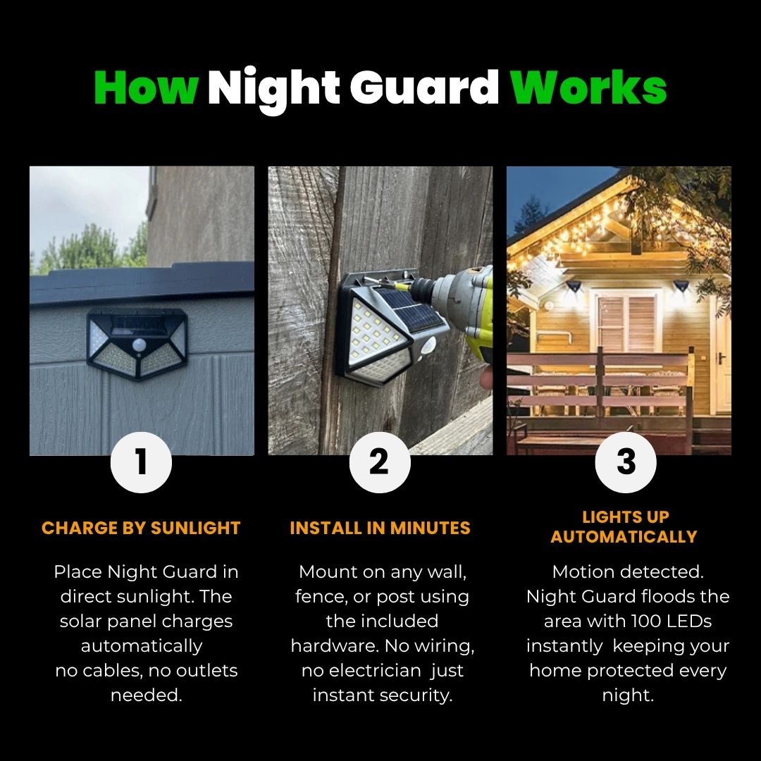 Night Guard Solar Light