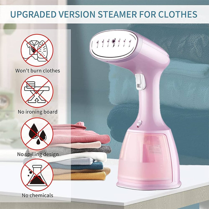 SteamMaster 1500W Handheld Steamer – Quick Heat &amp; Portable Iron