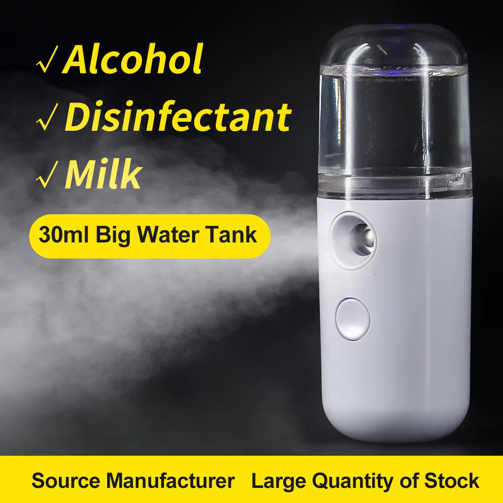 AquaFresh Nano Humidifier – Portable Cool Mist Face Sprayer