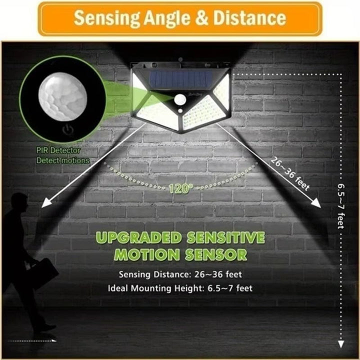 SolarSense Outdoor - Motion Wall Lamps