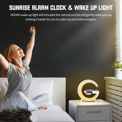 LumaWake Smart RGB - Desk Lamp with Wireless Speaker