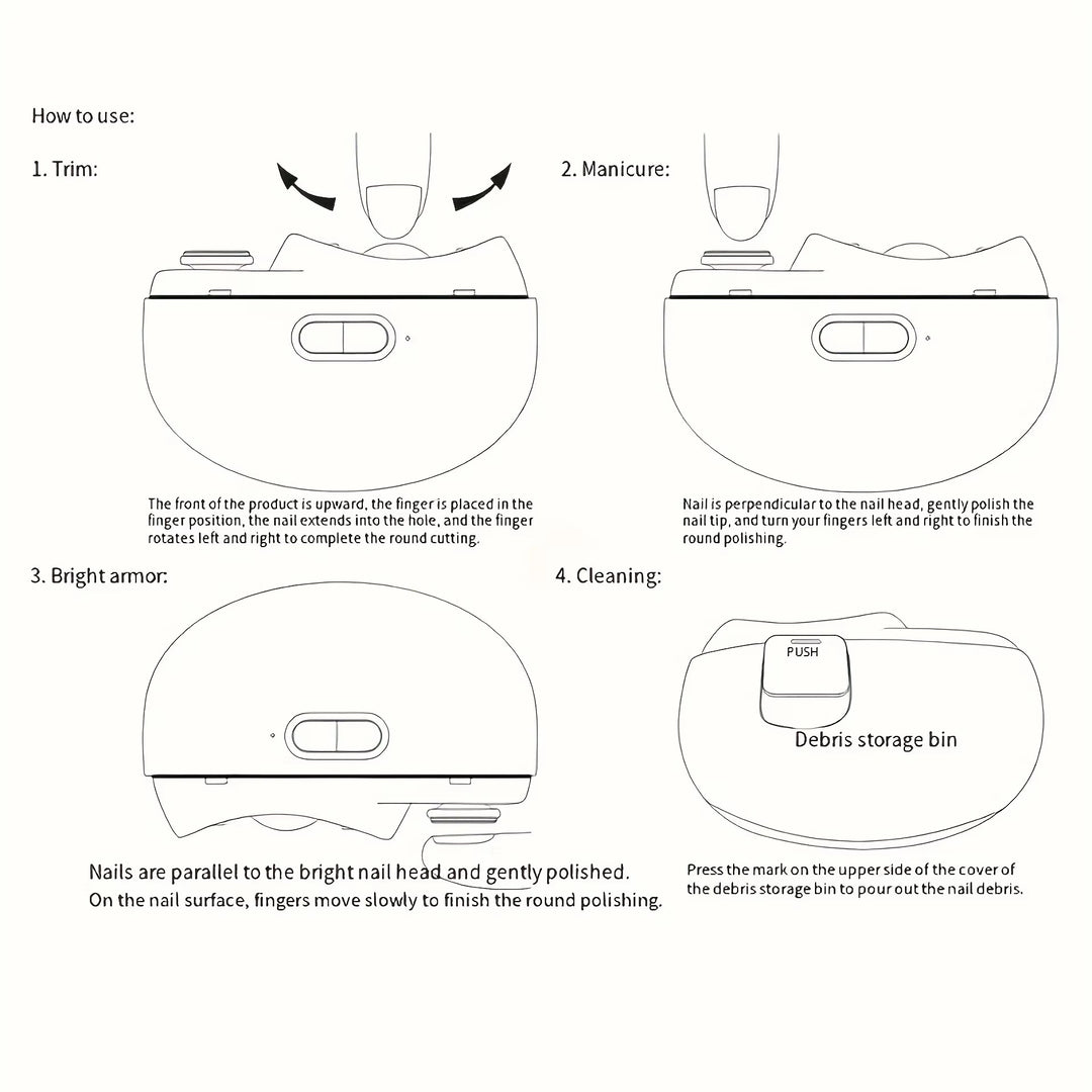 LuxeNail - All-in-One Grooming Kit