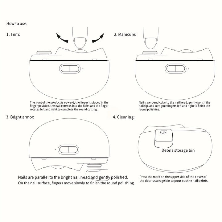 LuxeNail - All-in-One Grooming Kit