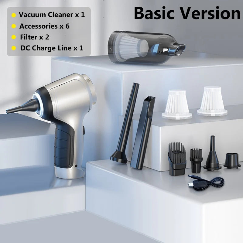 DualPower - Mini Vacuum for Home &amp; Car