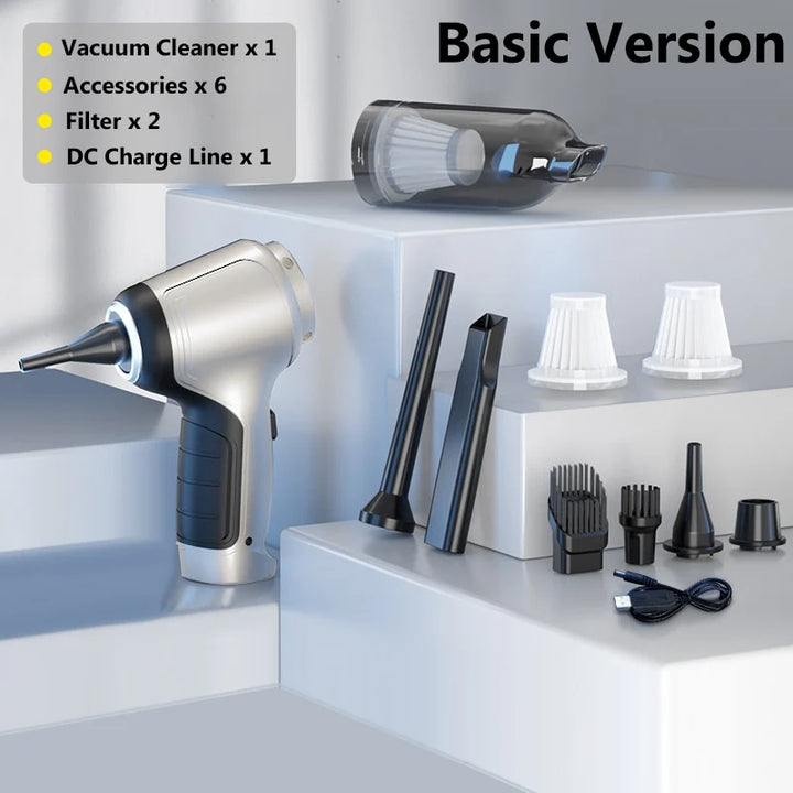 DualPower - Mini Vacuum for Home &amp; Car