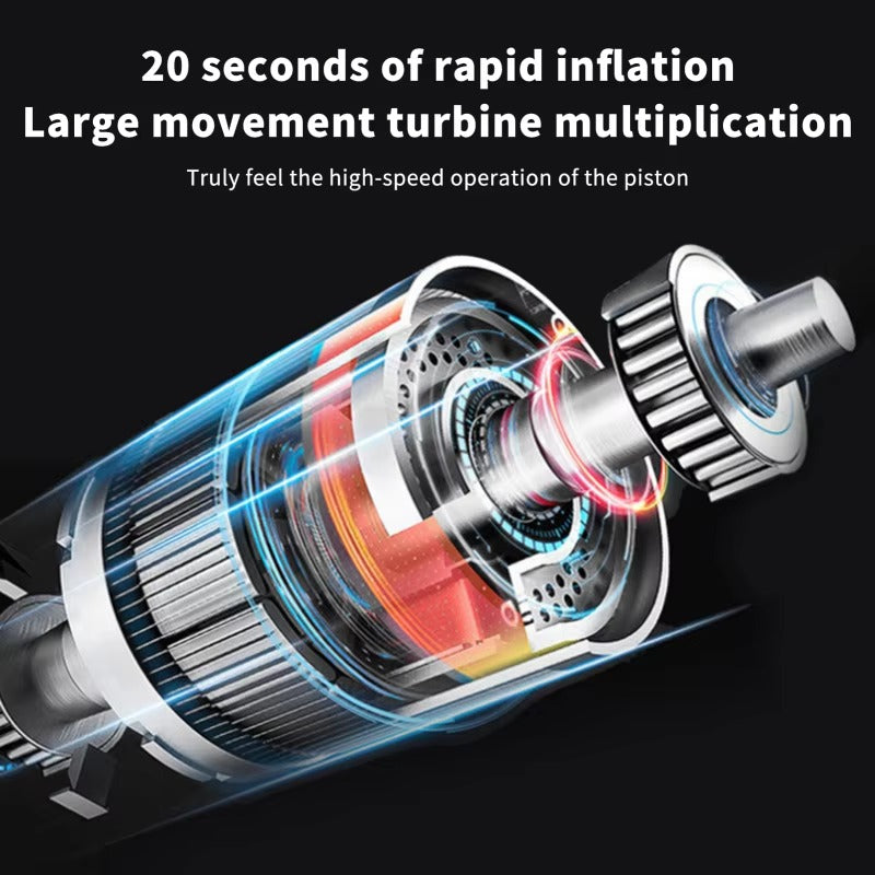 PumpMate - Compact Tire Inflator with Digital Display