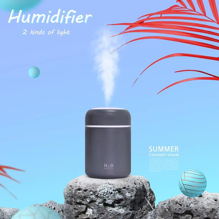 AuraMist - Color-Changing Aroma Diffuser &amp; Cool Mist Humidifier