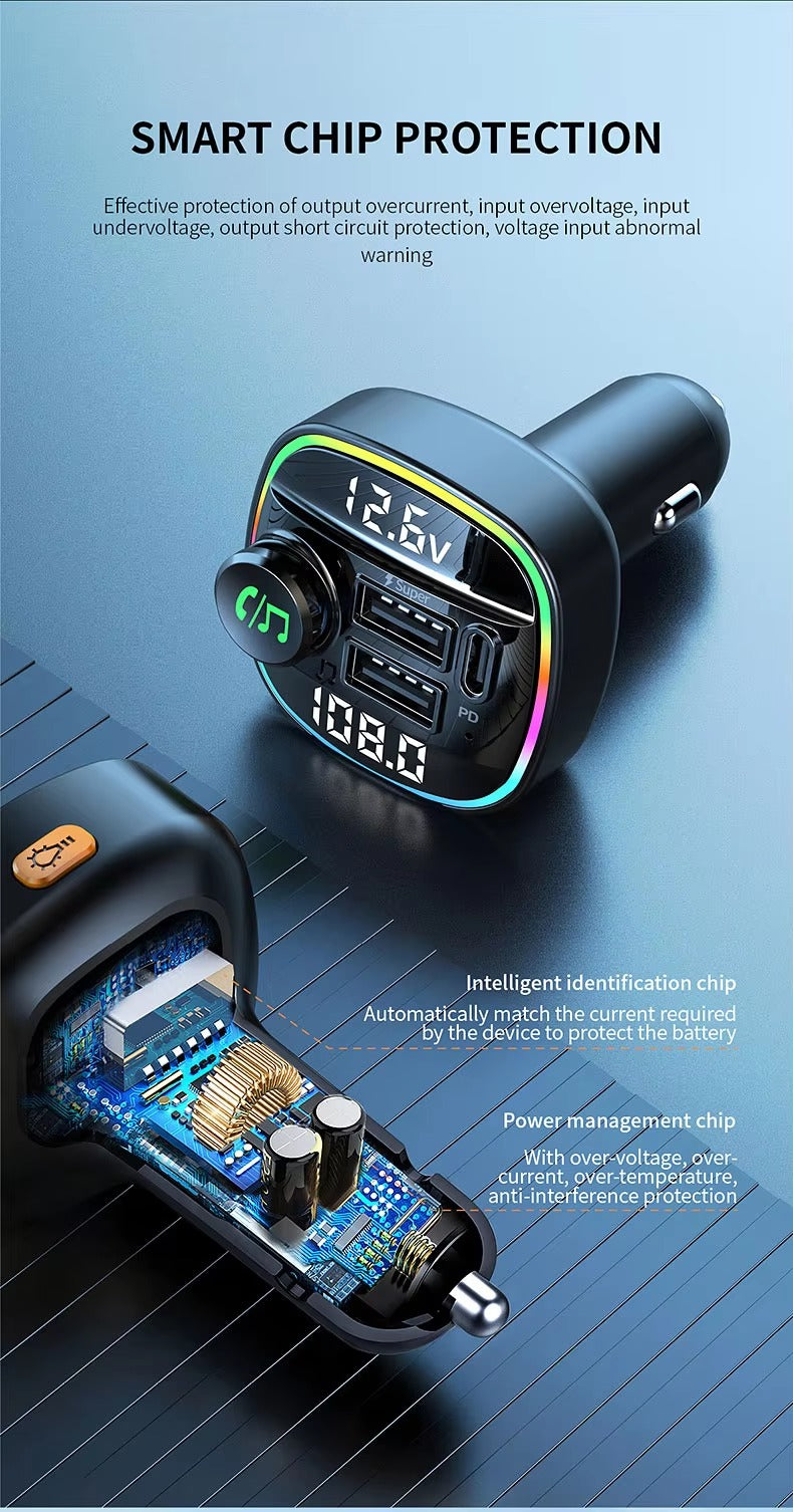 SpeedCharge - Bluetooth FM Transmitter