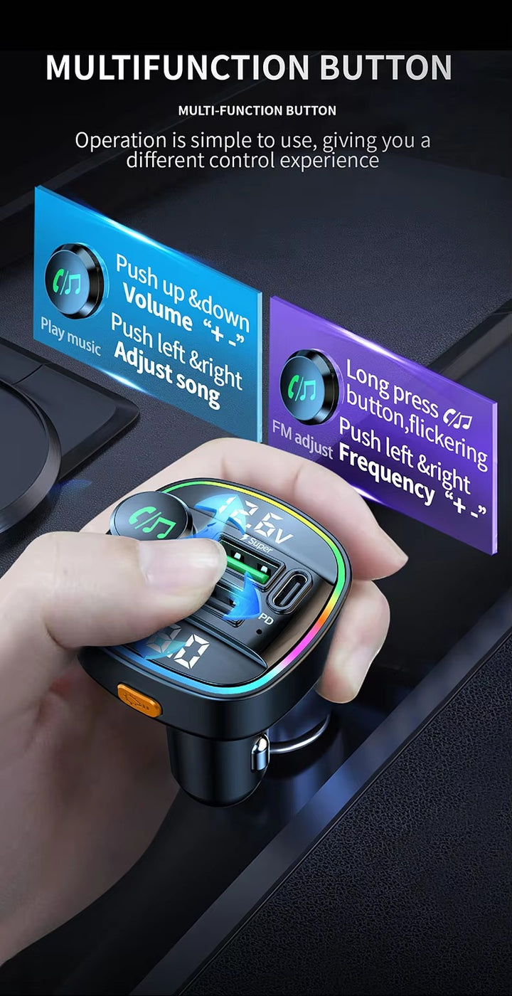 SpeedCharge - Bluetooth FM Transmitter