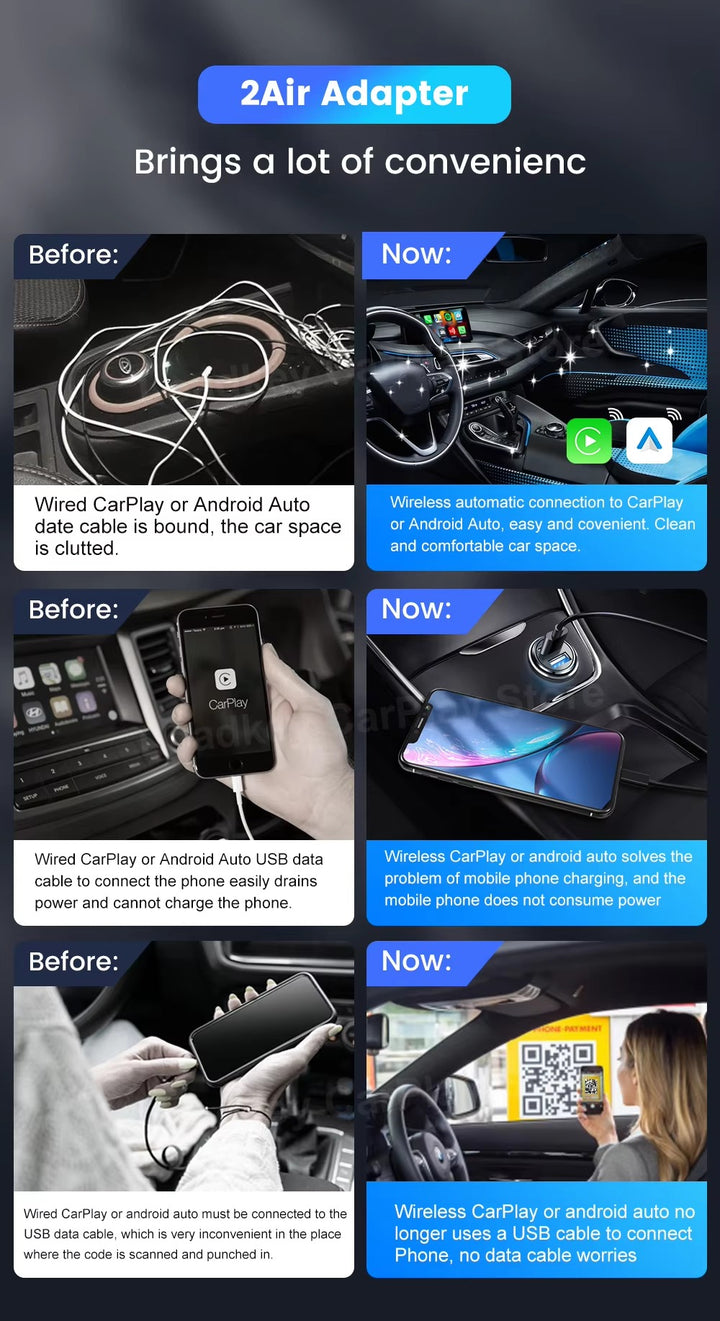 DriveLink - Wireless CarPlay &amp; Android Auto