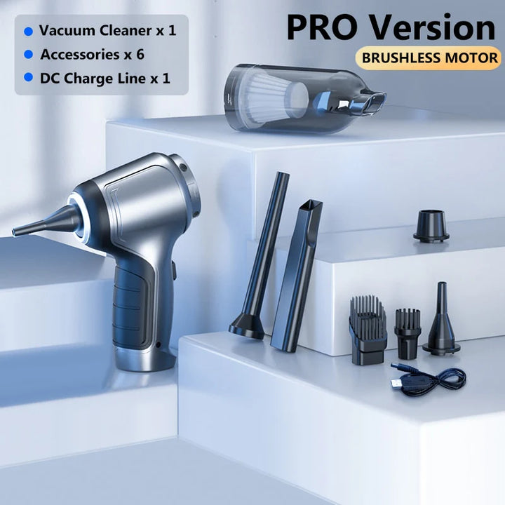 DualPower - Mini Vacuum for Home &amp; Car