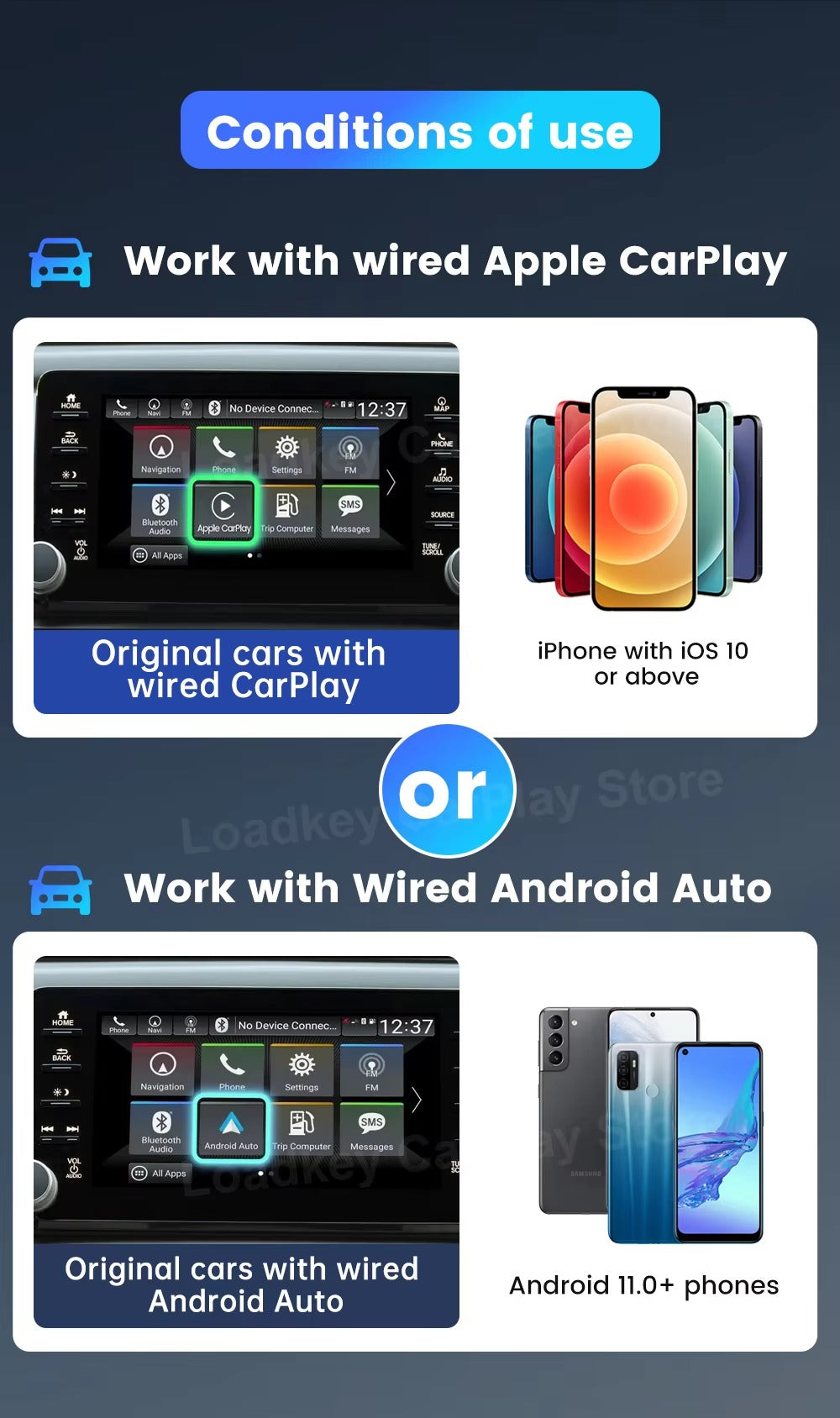 DriveLink - Wireless CarPlay &amp; Android Auto