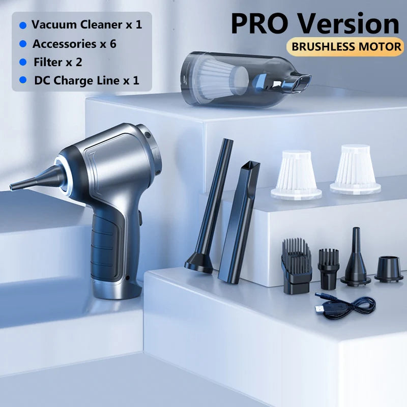 DualPower - Mini Vacuum for Home &amp; Car