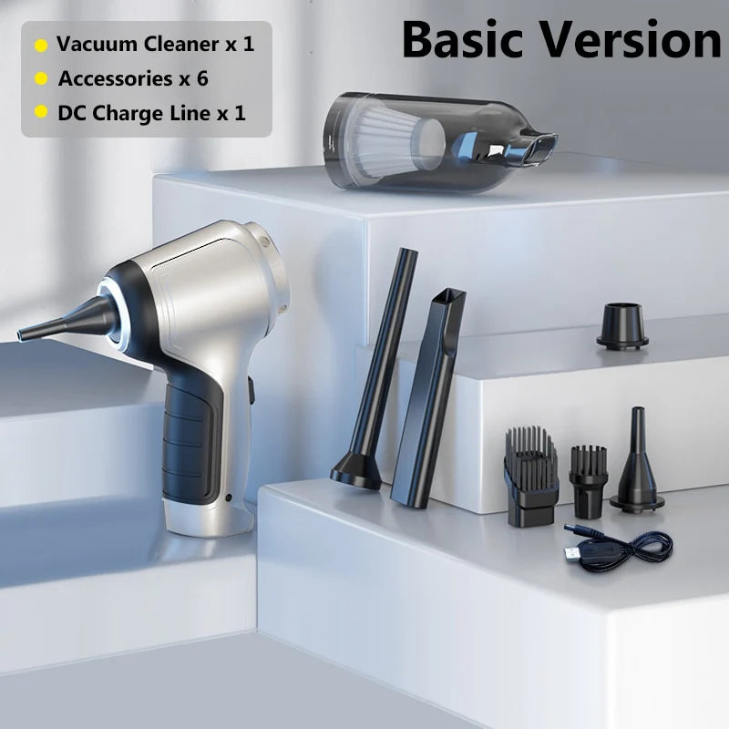 DualPower - Mini Vacuum for Home &amp; Car