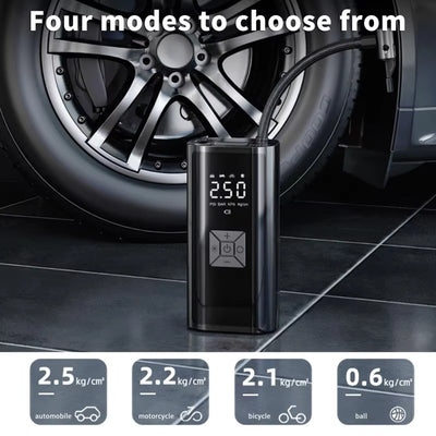 PumpMate - Compact Tire Inflator with Digital Display