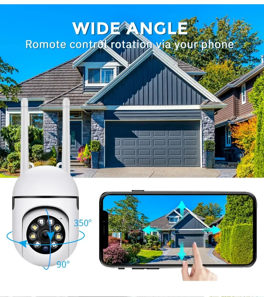 SecureLight 5G – E27 Bulb WiFi Camera with Full-Color Night Vision