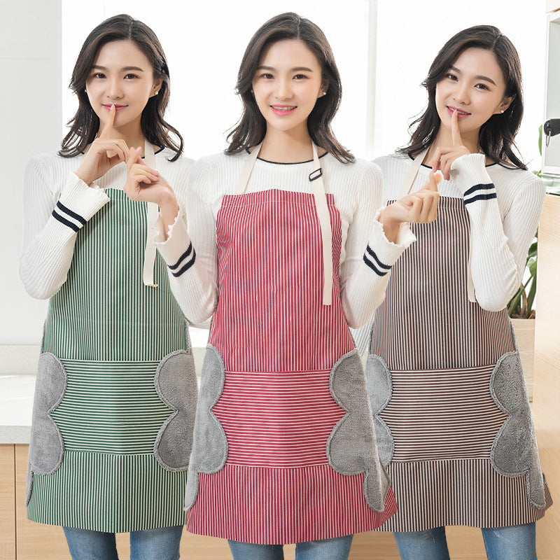 Women Aprons Waterproof Adjustable Neck Strap