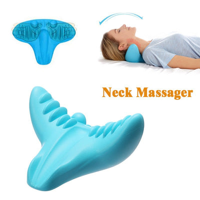 Neck massager and c rest pillow