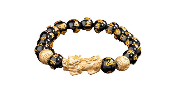 Feng Shui Black Obsidian Wealth Bracelet