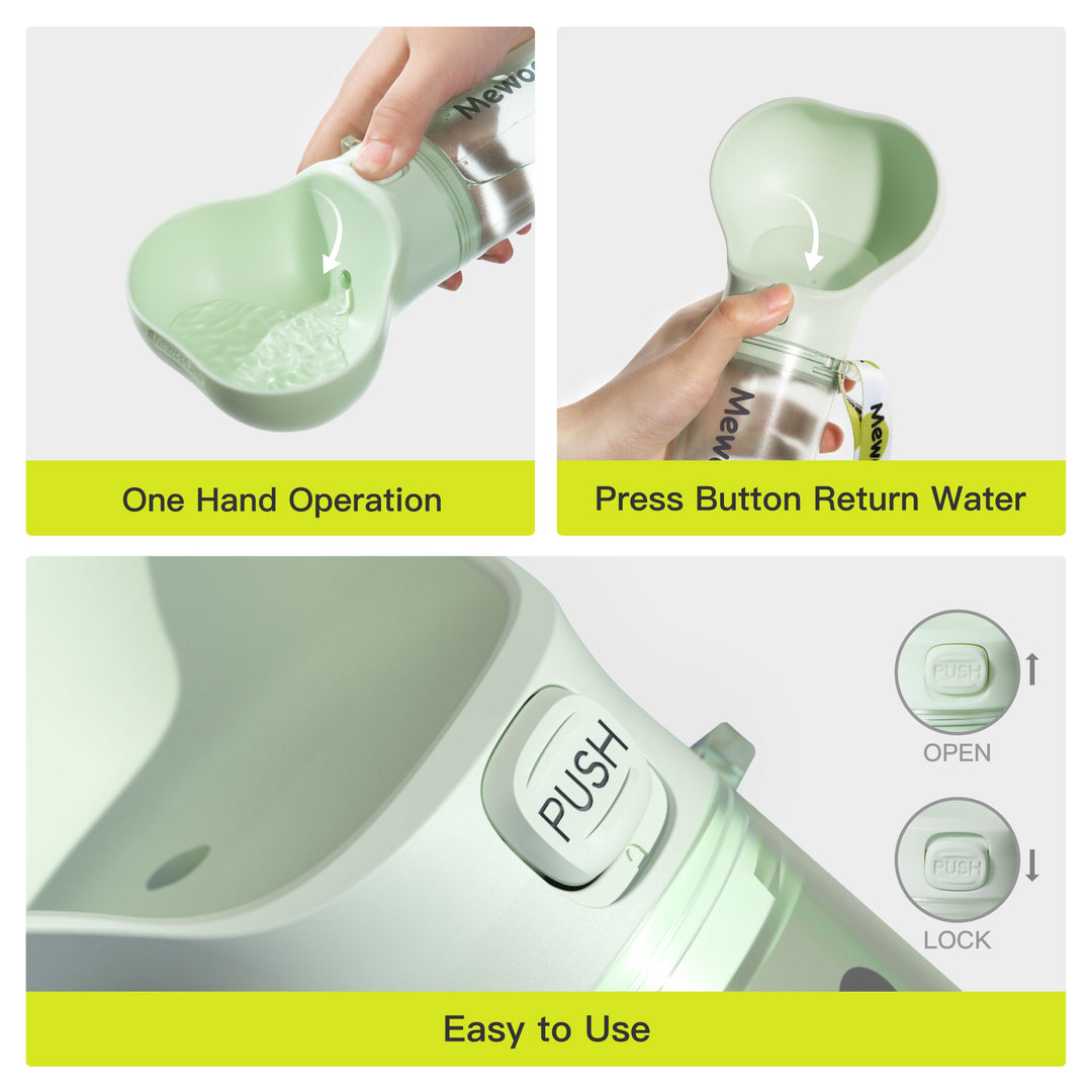 Pet Dog Water Bottle Feeder